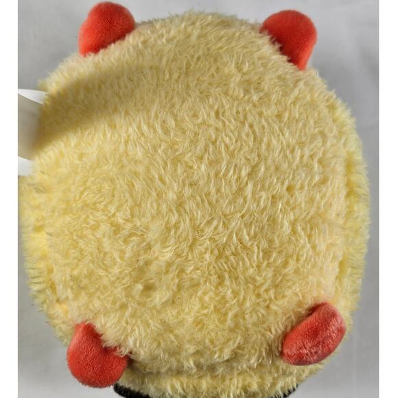 MINISO UNISEX ORANGE FRIED SHRIMP LYING PLUSH TOY - 5.9" - Picture 3 of 5